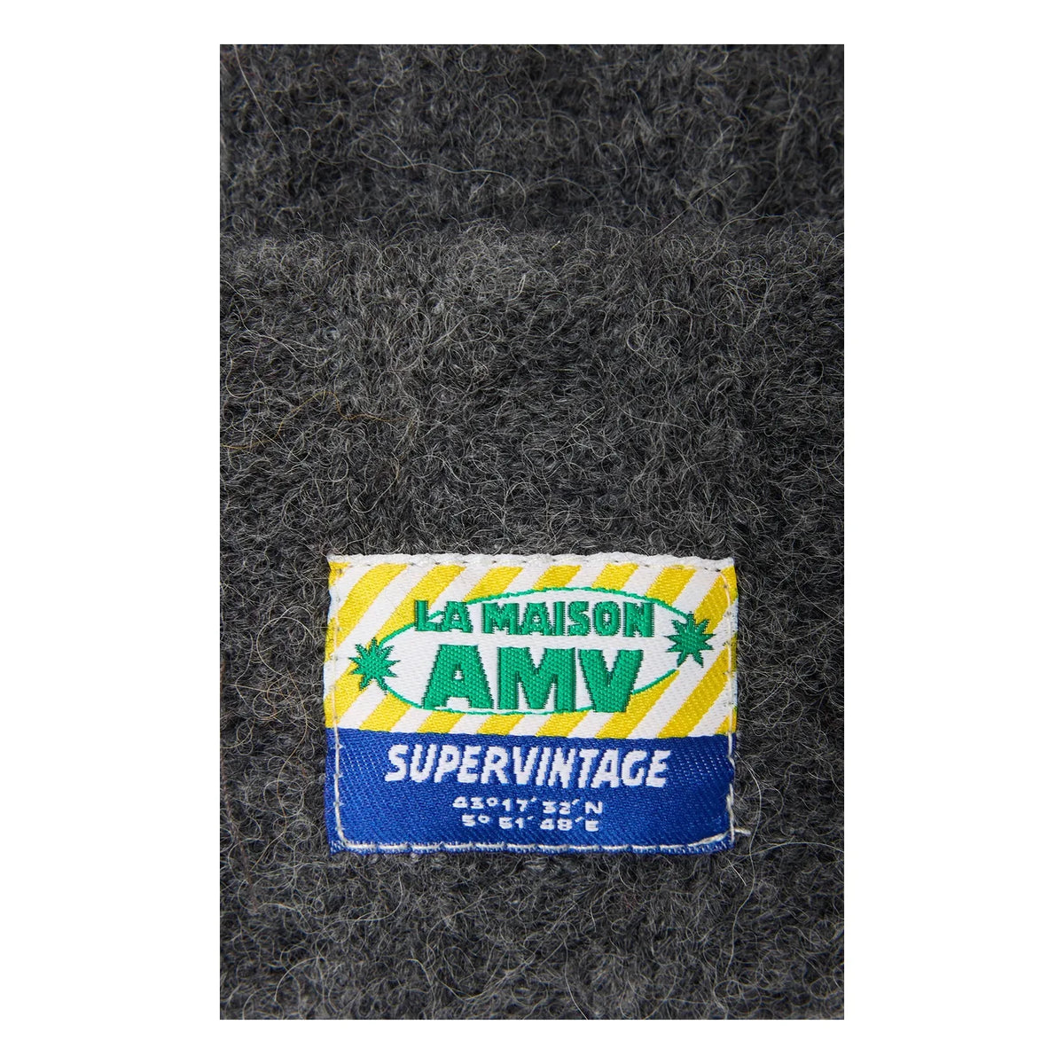 American Vintage - Vitow Alpaca Beanie | Steel