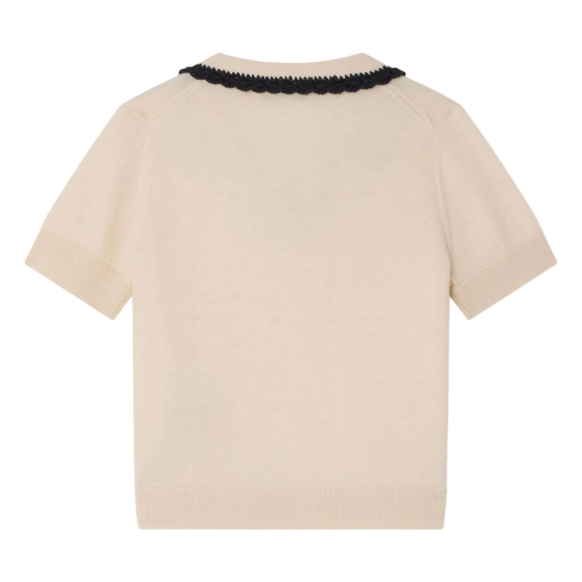 Bonpoint - Polo Lisette Wool | Ecru