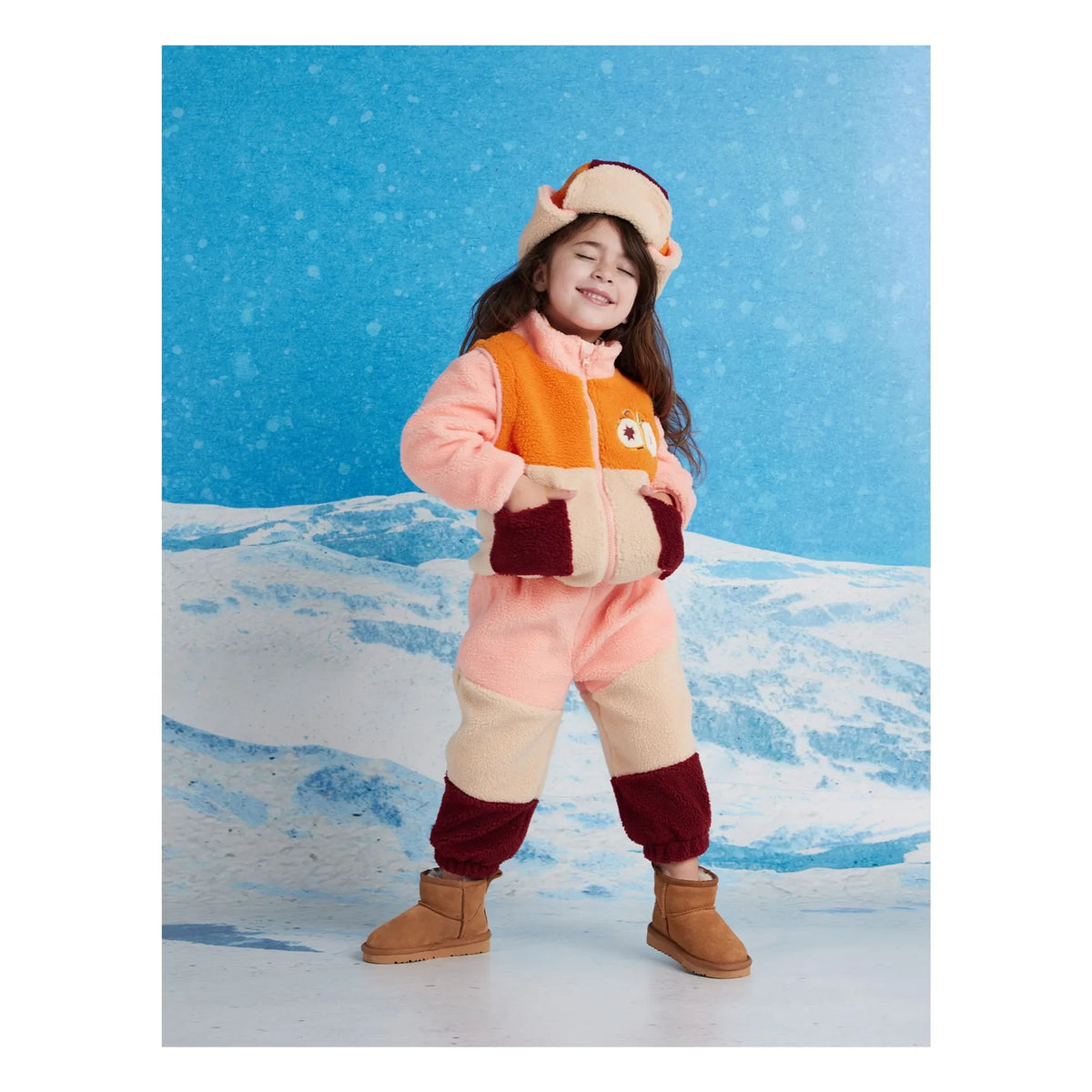 Halcyon Nights - Jogger Sherpa Style | Pale Pink