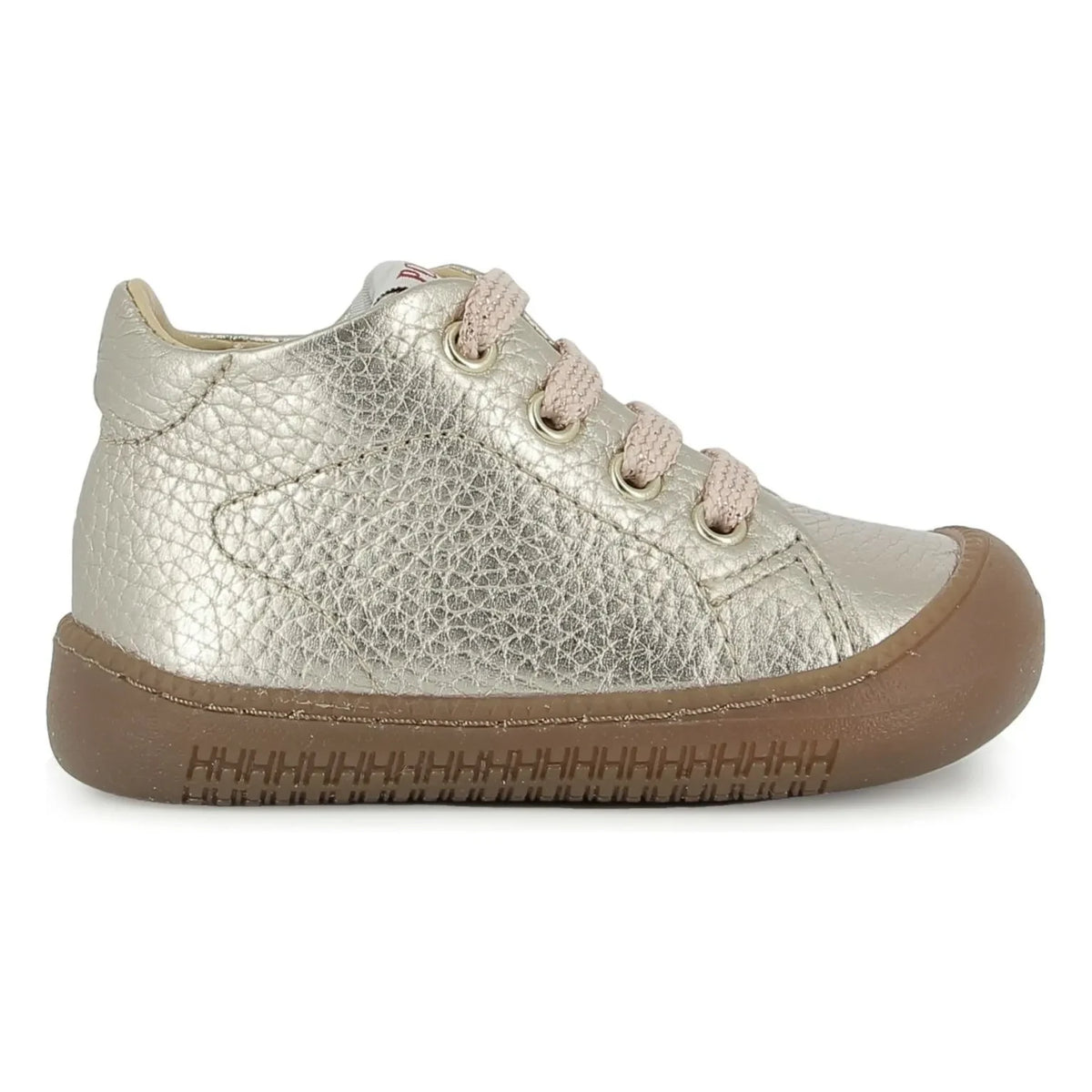 Pom d'Api - Yaka Walk Granulated leather boots | Gold