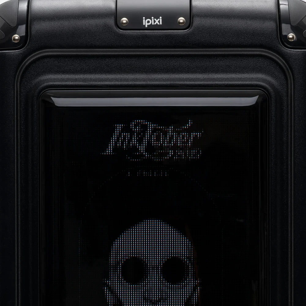 iPixi - Titan Large LED Screen Smart Special Edition Black Suitcase