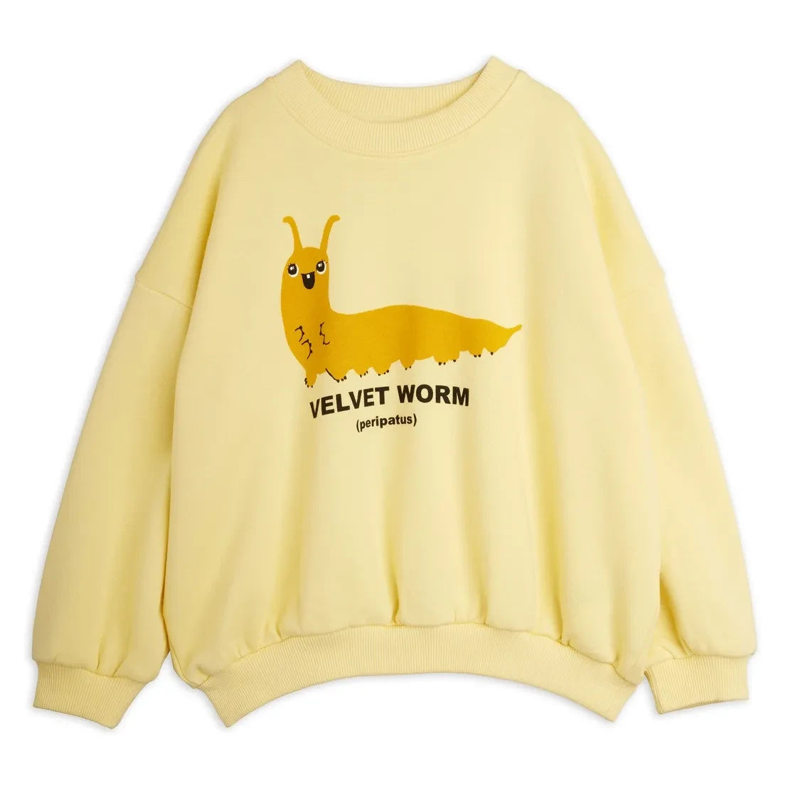 Mini Rodini - Organic Cotton Slug Sweat | Yellow
