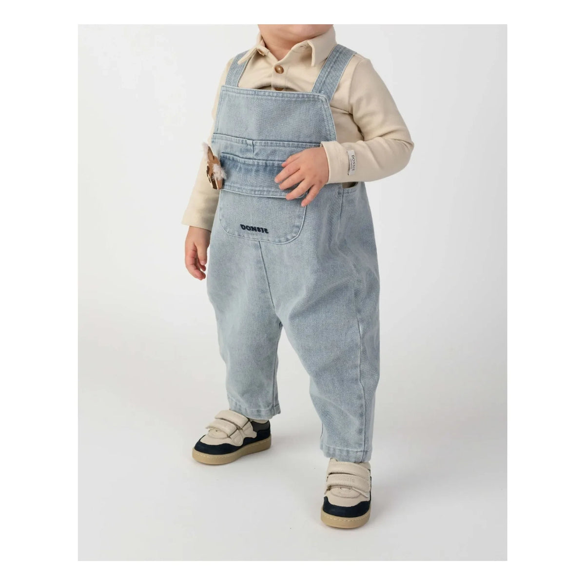 Donsje - Caspar Cotton Overalls | Light Blue