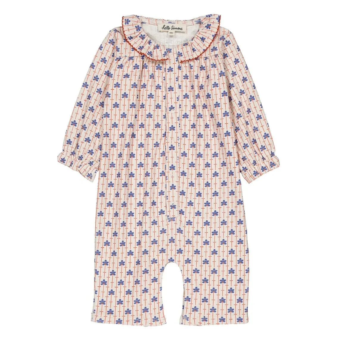 Hello Simone - Filou Organic Cotton Romper | Cream