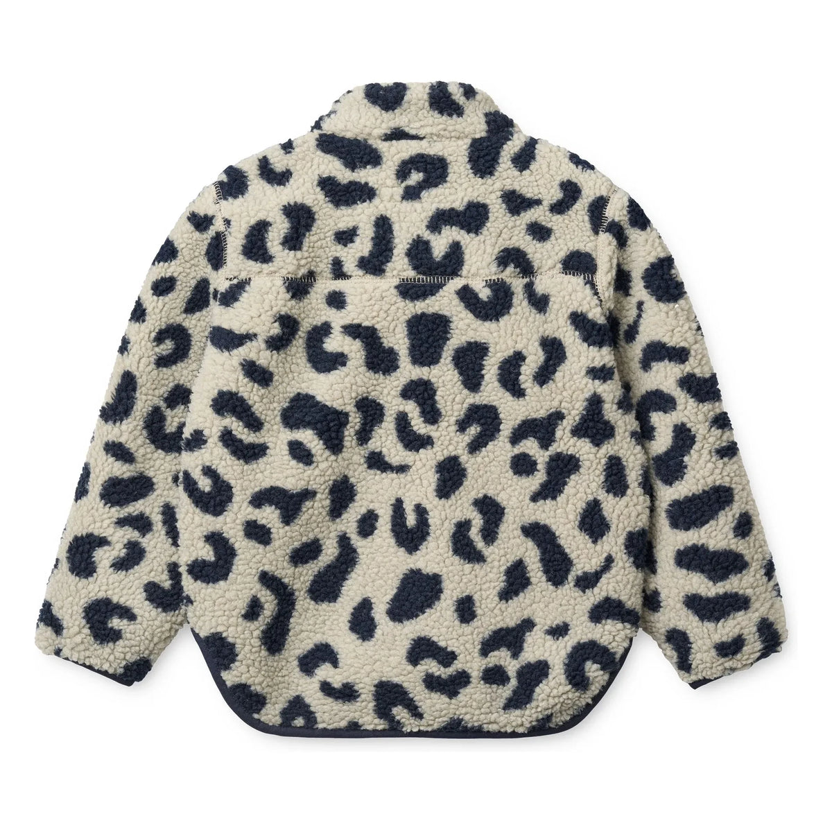 Liewood - Recycled Fiber Noam Leopard Sherpa Jacket | Beige