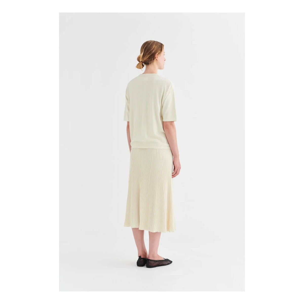 FUB - High Twisted Skirt | Ivory