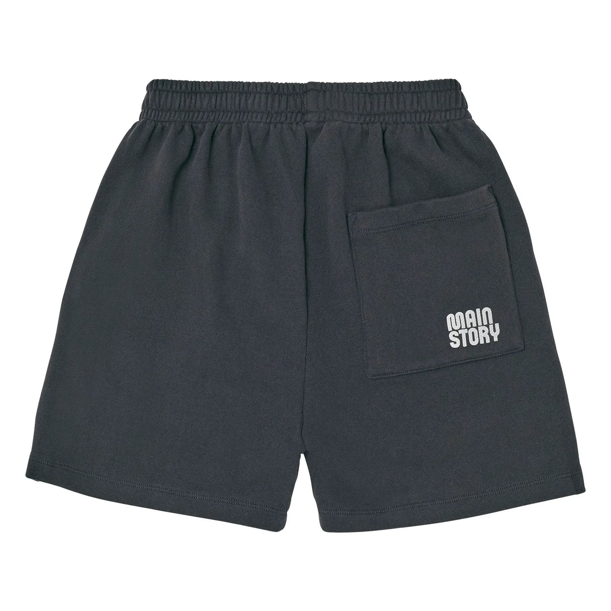 Main Story - Organic Cotton Jogger Shorts | Black