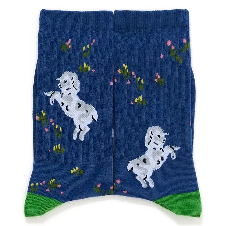Maison Mangostan - Sheep Socks | Navy