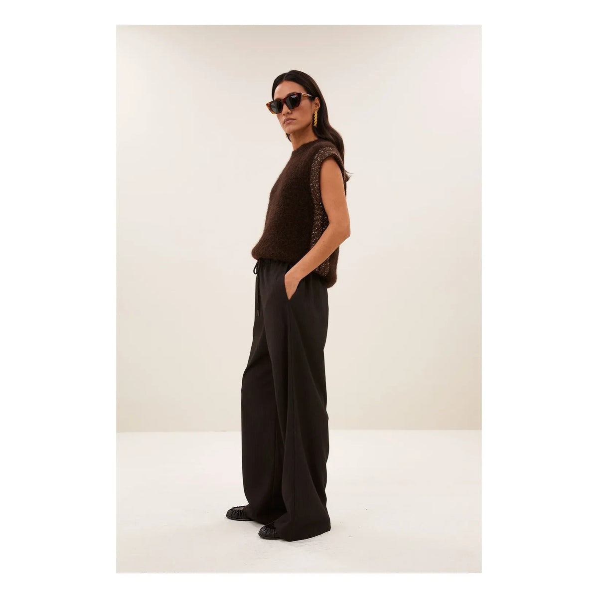 By Bar - Noby Alpaca Sweater | Chocolate