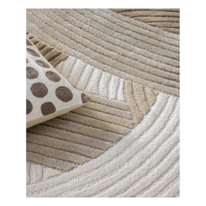 Edito - Canopée Wool Rug | Beige