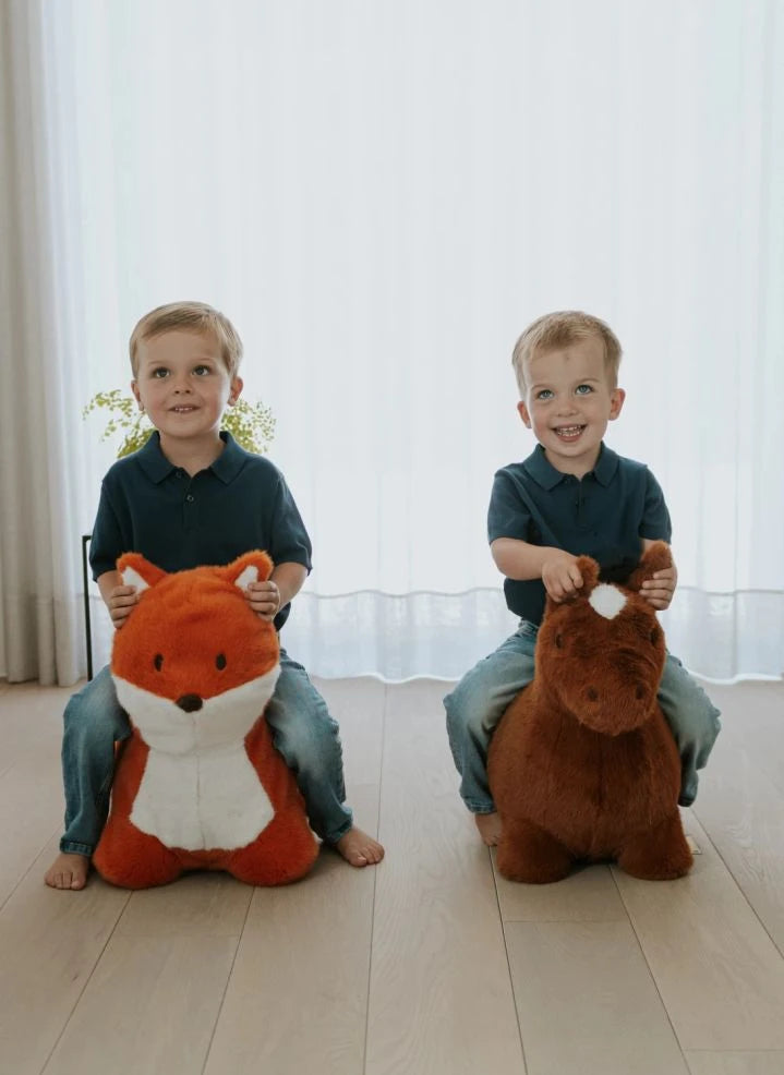 Wild & Soft - Bouncing Horse | Brown