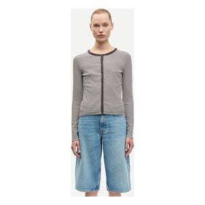 Samsoe Samsoe - Saalexo Organic Cotton Cardigan | Brown