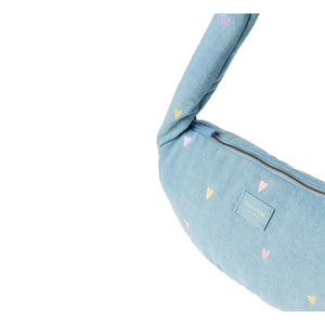 Studio Noos - Hearts Denim Shoulder Bag