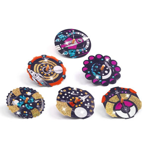 Djeco - Hypno Cosmos Craft Spinning Tops