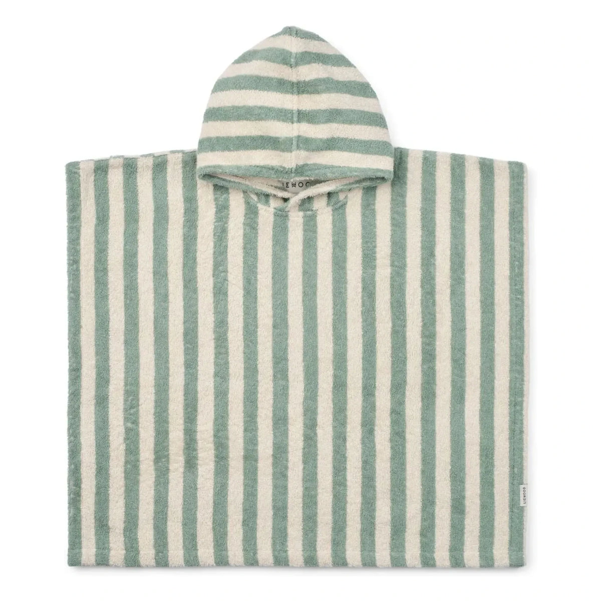 Liewood - Koi bath poncho | Mint/cream