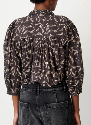 Sessùn - Lylis blouse | Brown