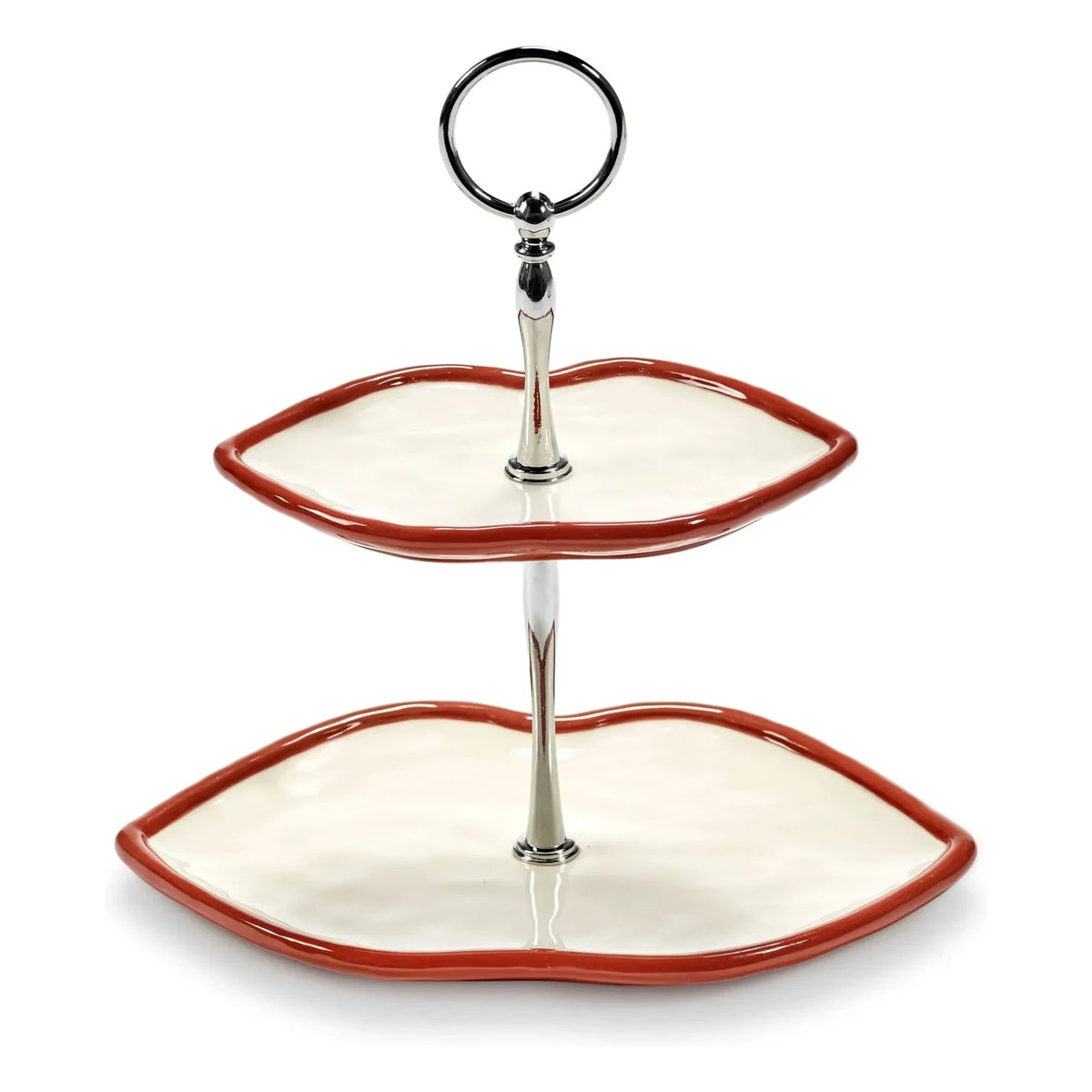 Serax - Double-layer Cake Stand, Wouters & Hendrix | Red