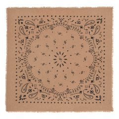 Kujten - Hachiko Cashmere Bandana | Camel