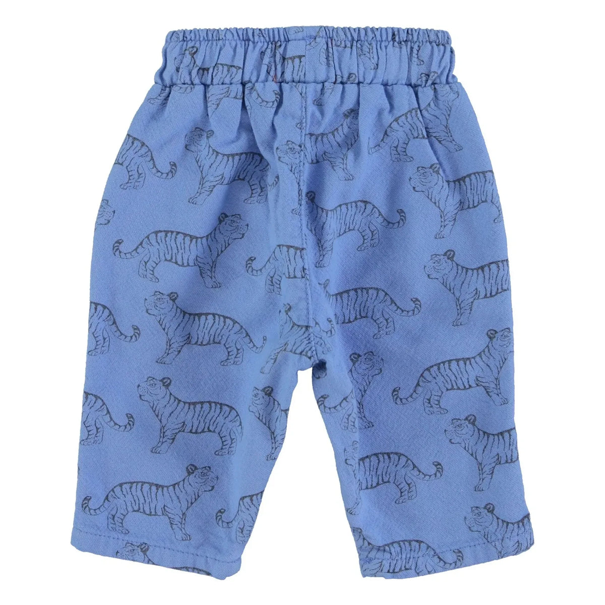 Piupiuchick - Tiger organic cotton pants | Blue