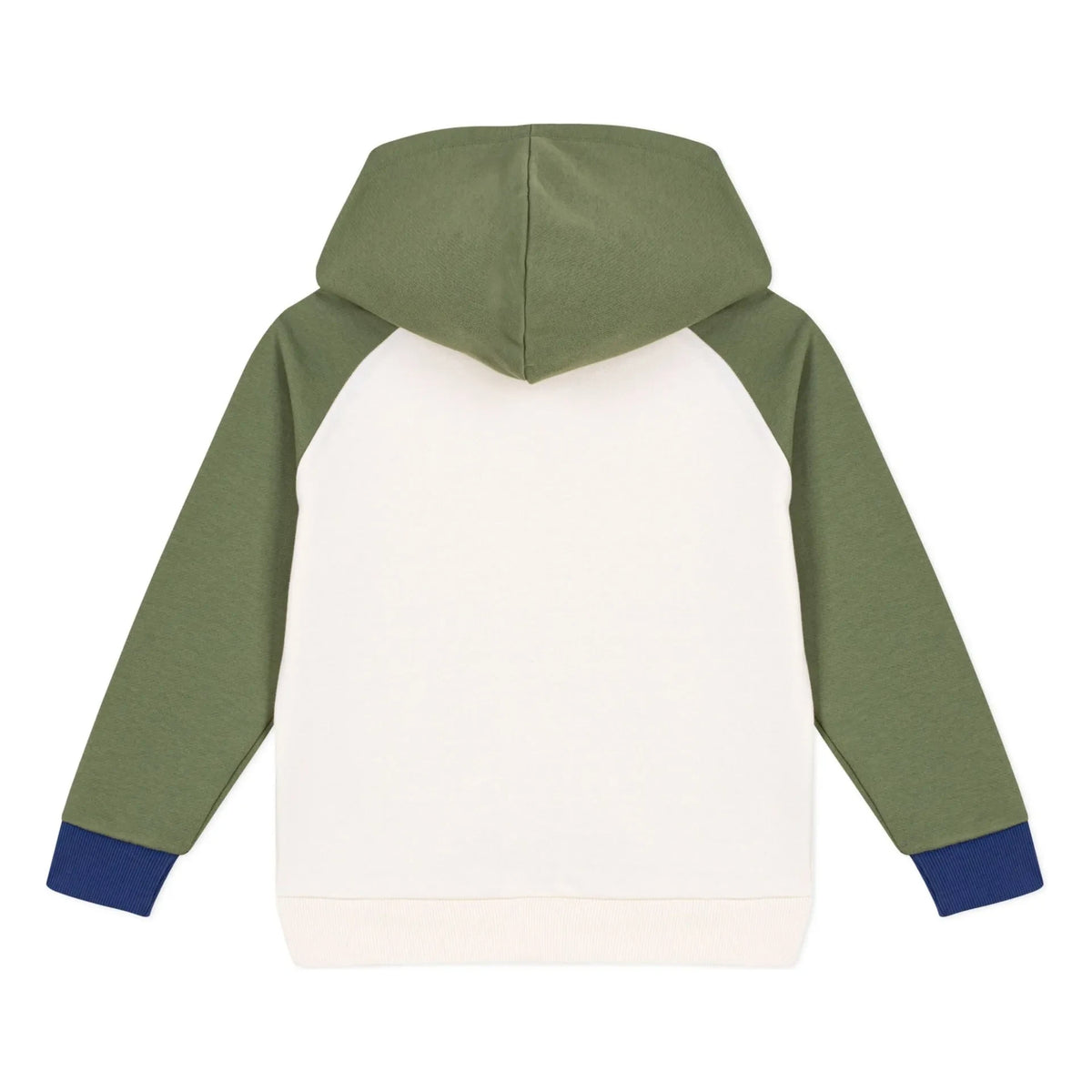 Petit Bateau - Colorblock Molleton sweatshirt | Off-white