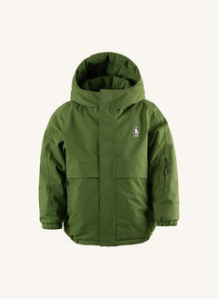 Gosoaky - Smooth Lion Waterproof Windbreaker | Green