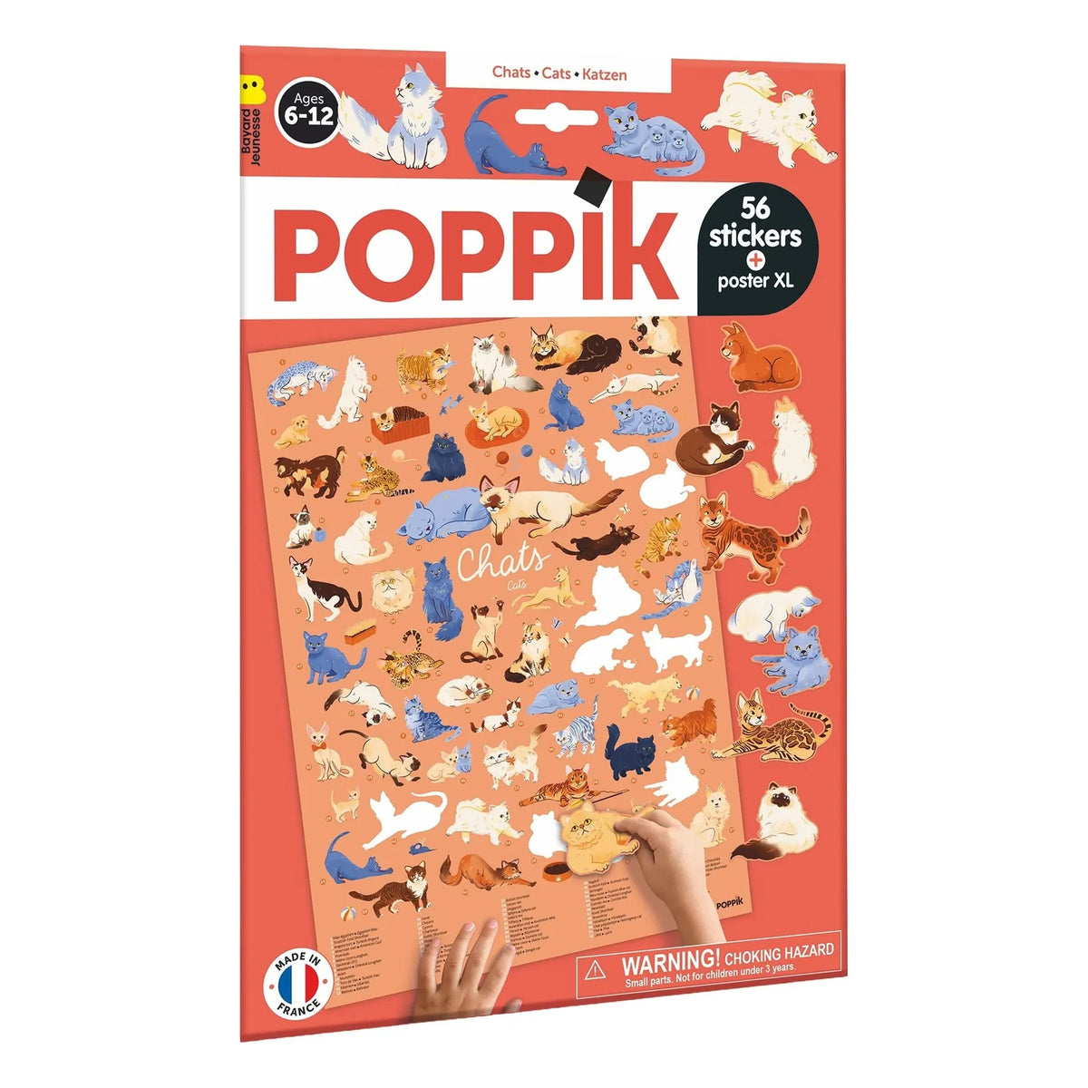 Poppik - Poster Stickers Les Chats