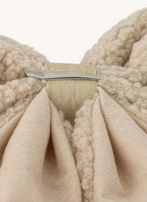 Bloomingville - Ruby Bow Christmas Ornament | Beige