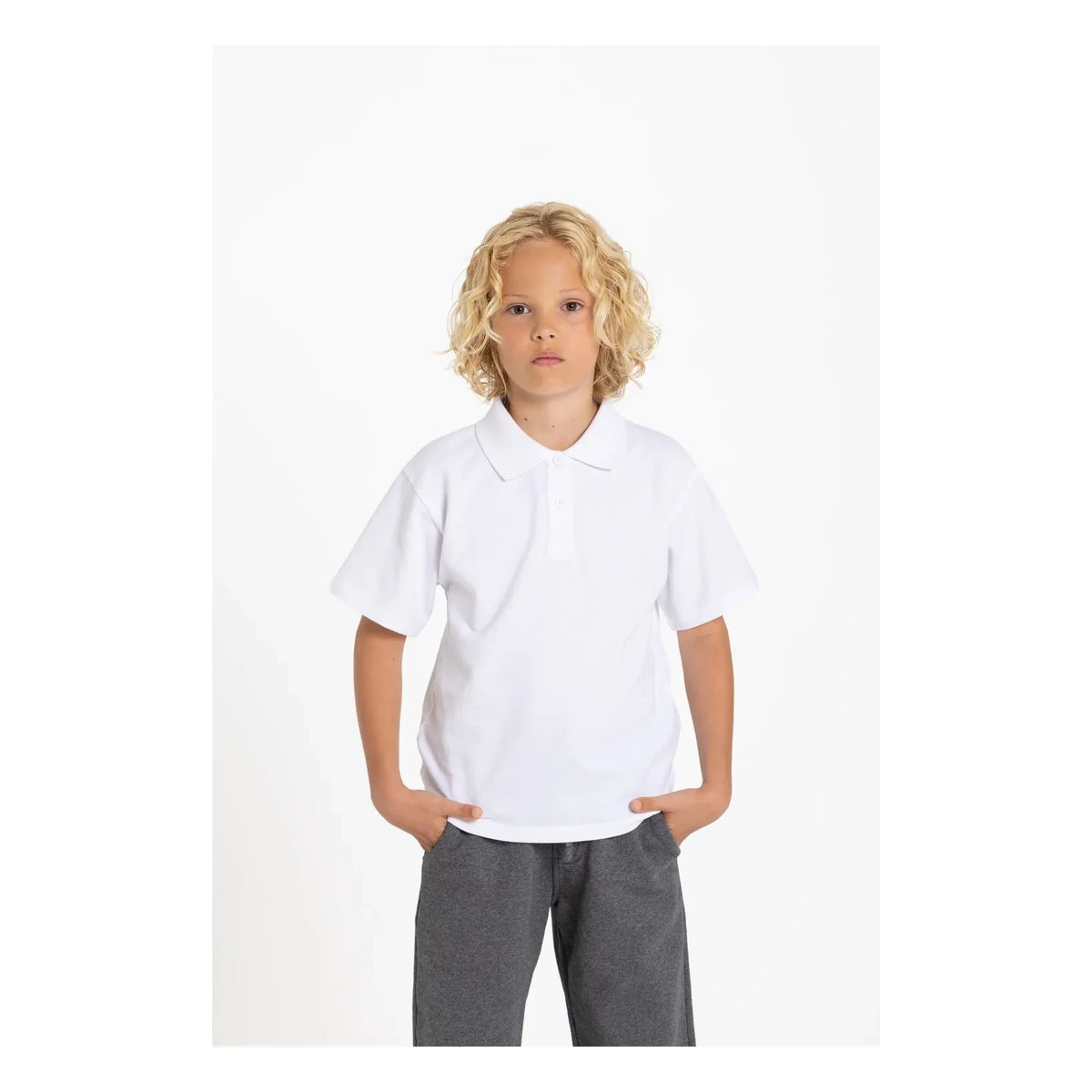 Smallable Kid - Ascot Polo | Beyaz