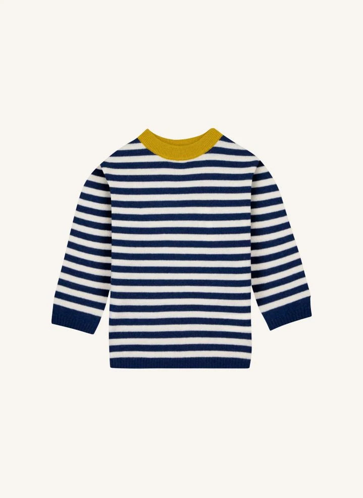 Bonton - Pepito Striped Sweater | Navy