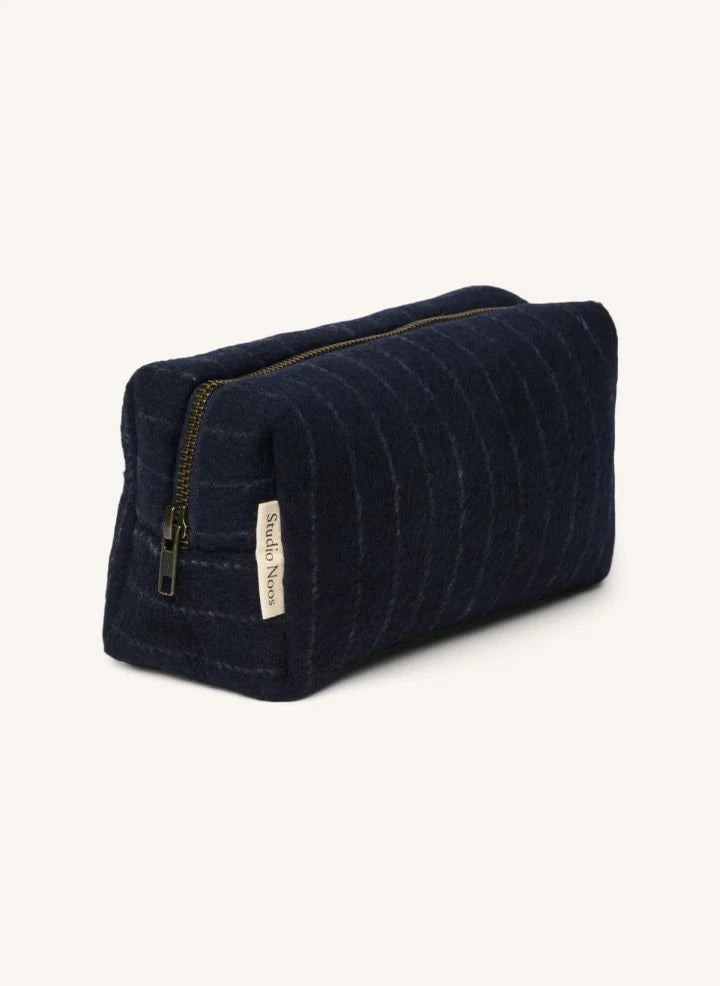 Studio Noos - Flannel Shaving Bag | Navy
