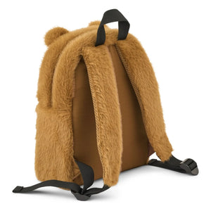 Liewood - Denise Tigre Fluffy Backpack Recycled Fiber | Caramel