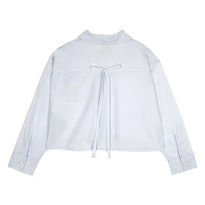 Mipounet - Juliette Poplin Shirt | Light Blue