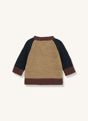 1+ in the family - Patrick Merino Wool Sweater | Brown