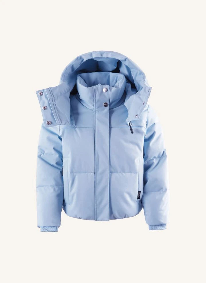Gosoaky - Crabbie Pattie Waterproof Puffer Jacket | Light Blue
