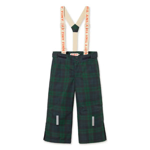 Tinycottons - Checkered Ski Pants | Green