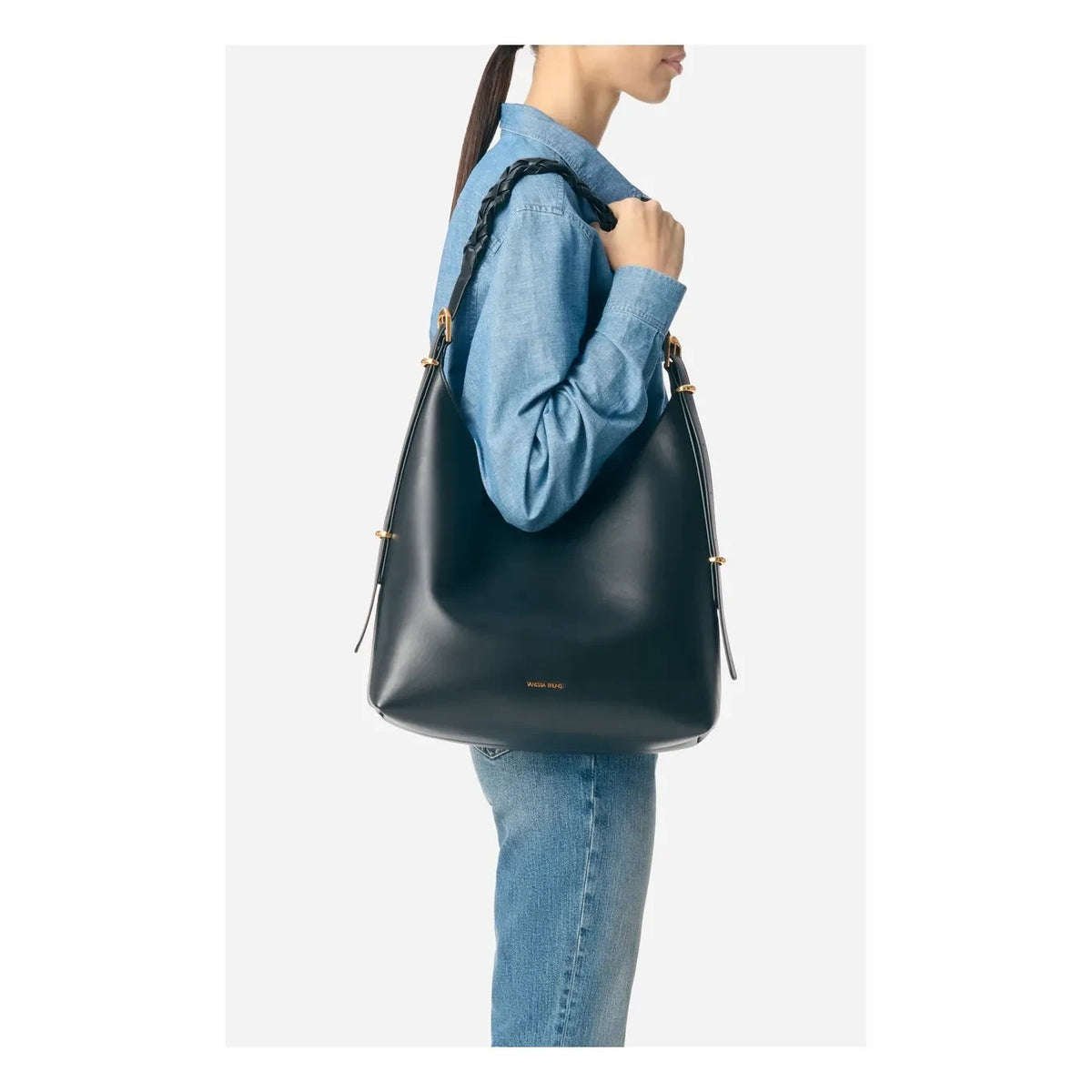 Vanessa Bruno - Jess Hobo Bag | Black