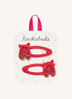 Rockahula Kids - 2-piece Ballerina Hair Clip Set | Red
