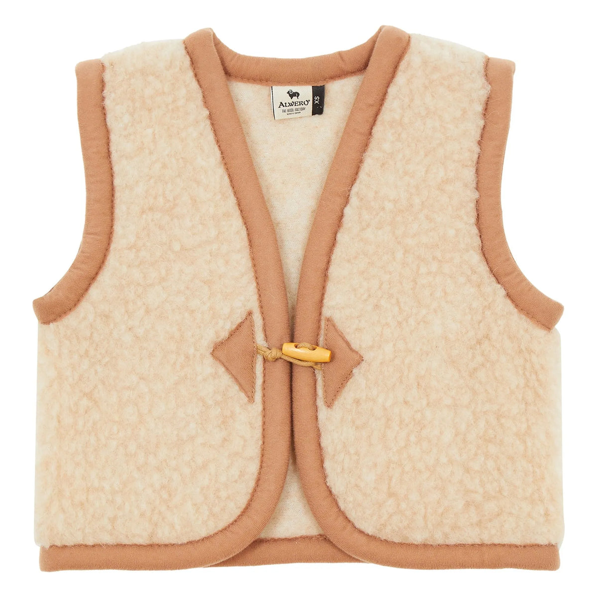 Alwero - Alpen Baby Sleeveless Vest | Beige