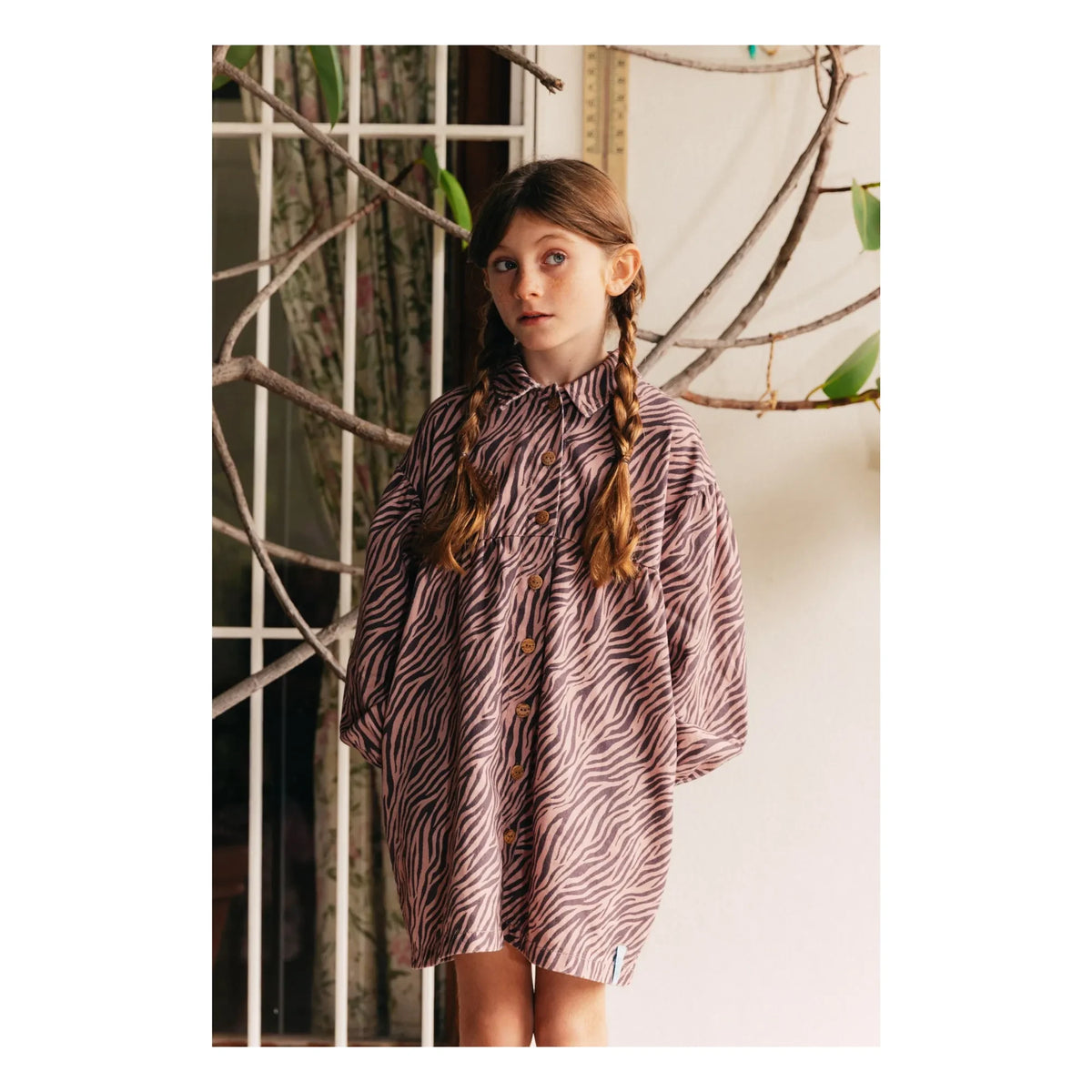 Favorite People - Pink Lake Zebra Dress
