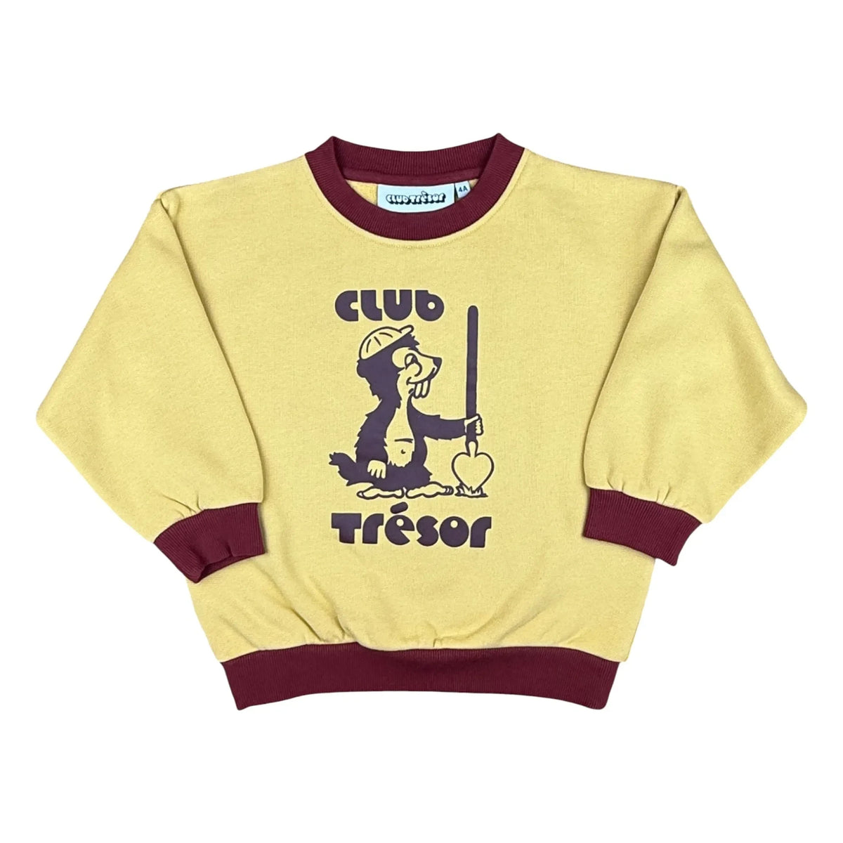 Club Trésor - Bobby Honey sweatshirt | Yellow