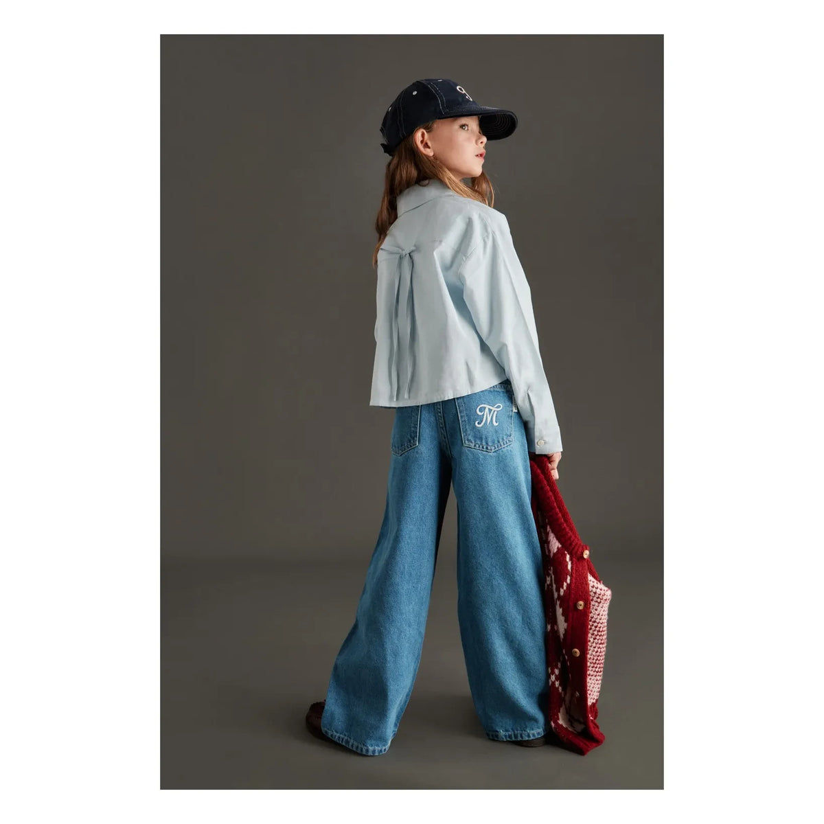 Mipounet - Juliette Poplin Shirt | Light Blue