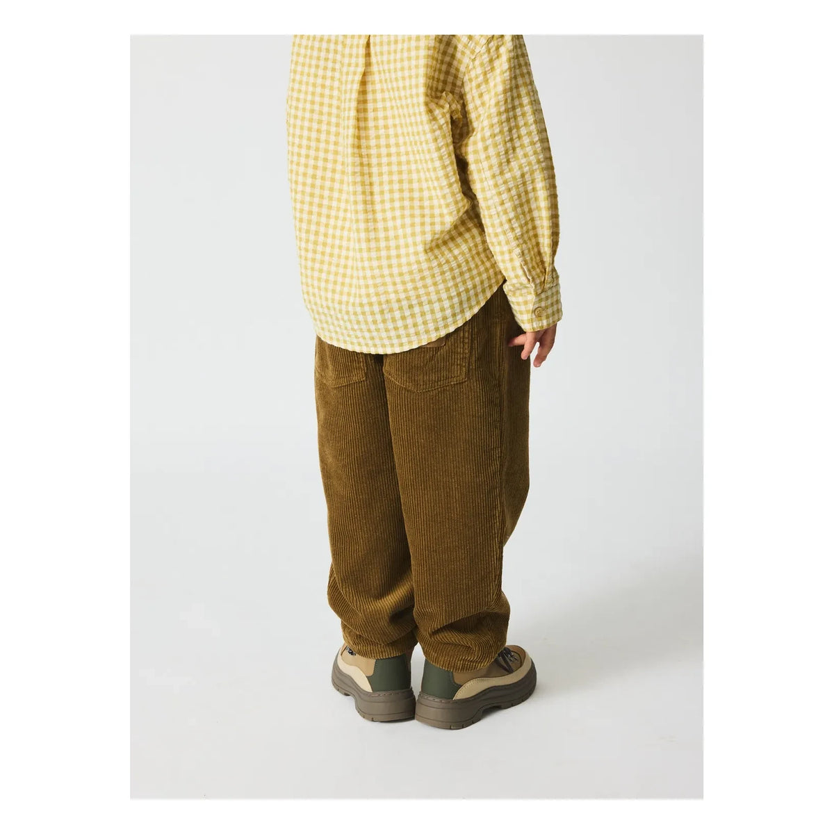 brunobruno nation - Dorethy Organic Cotton Corduroy Trousers | Mustard