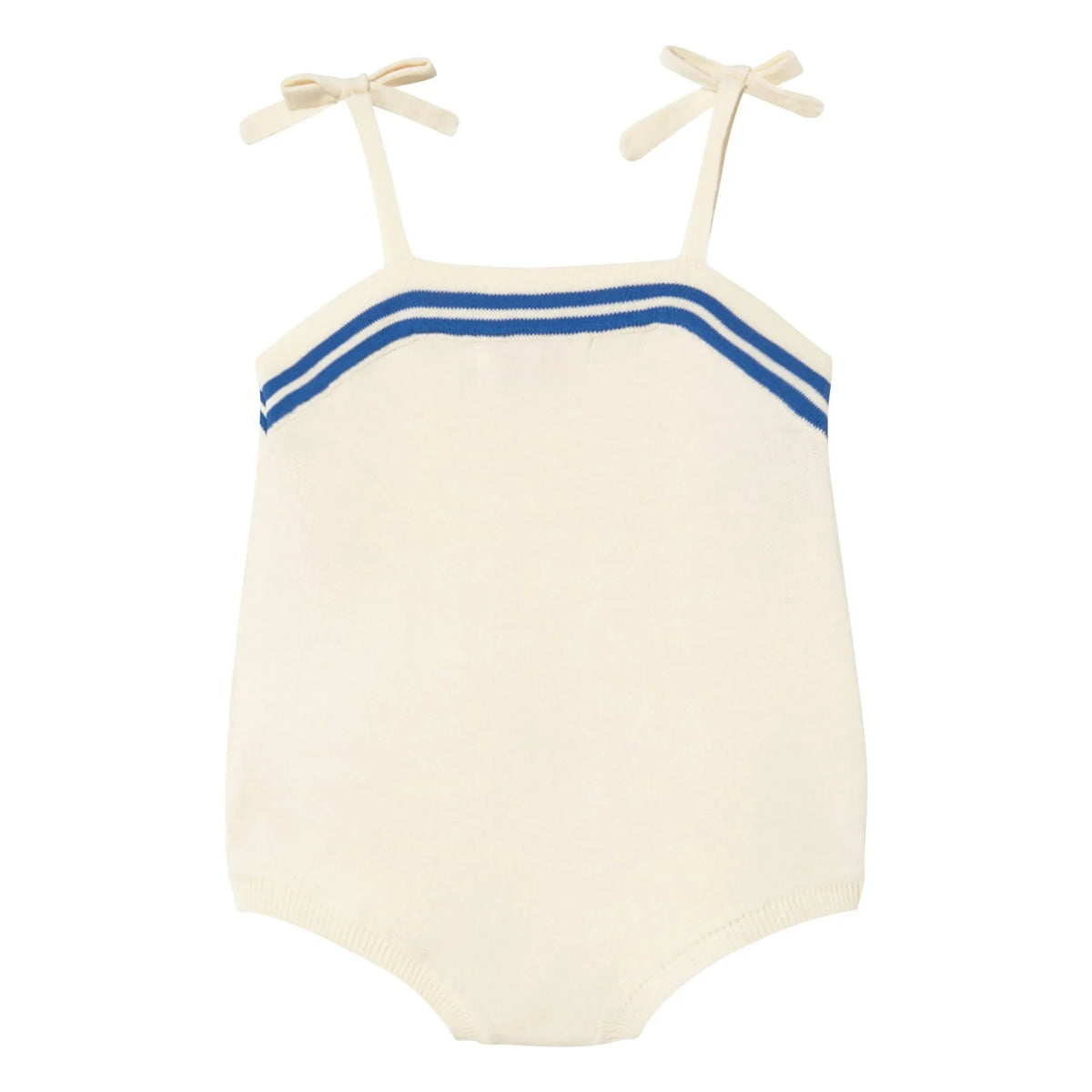 Tinycottons - Gathered Body Bodysuit | White