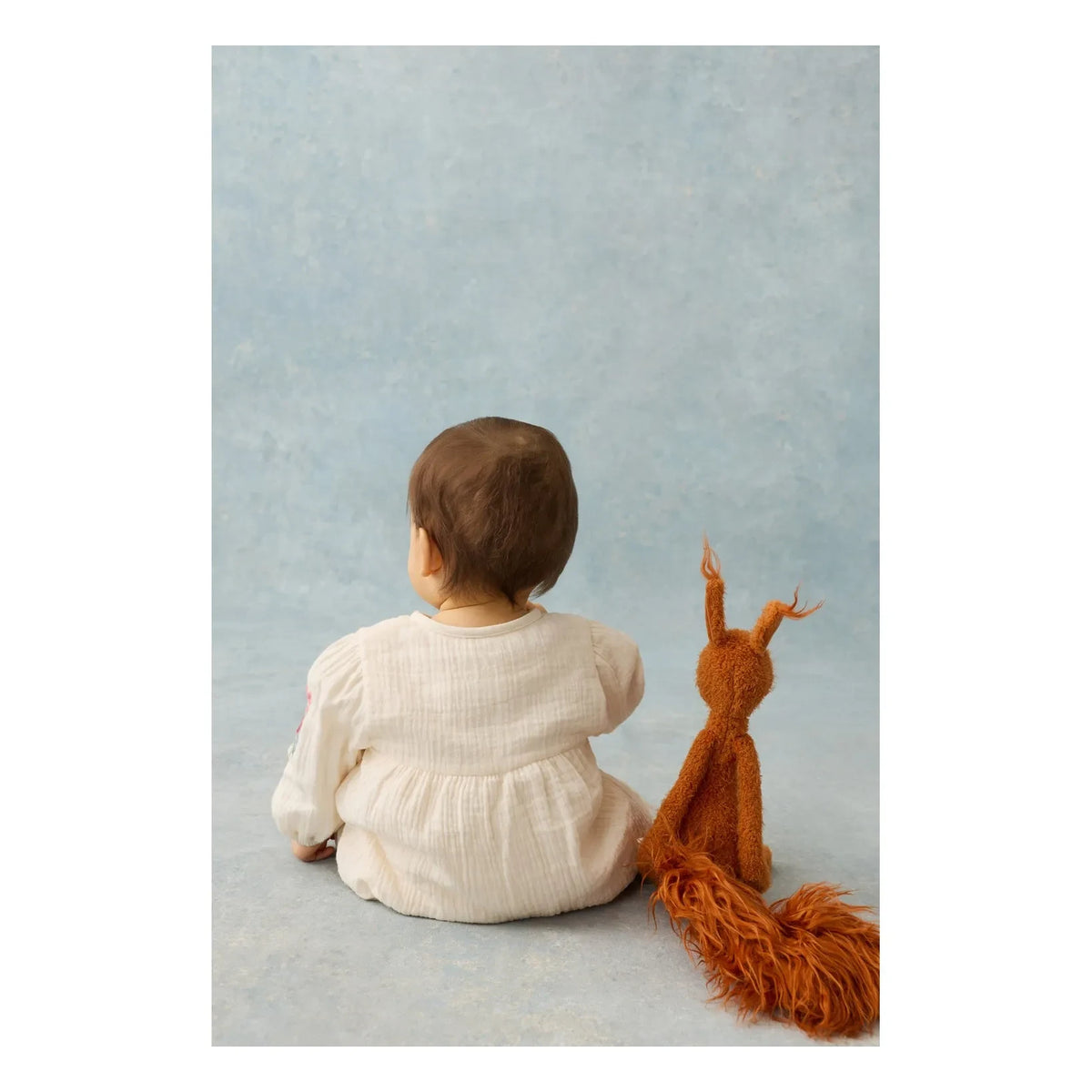 Louise Misha - Idria organic cotton gauze romper | Cream