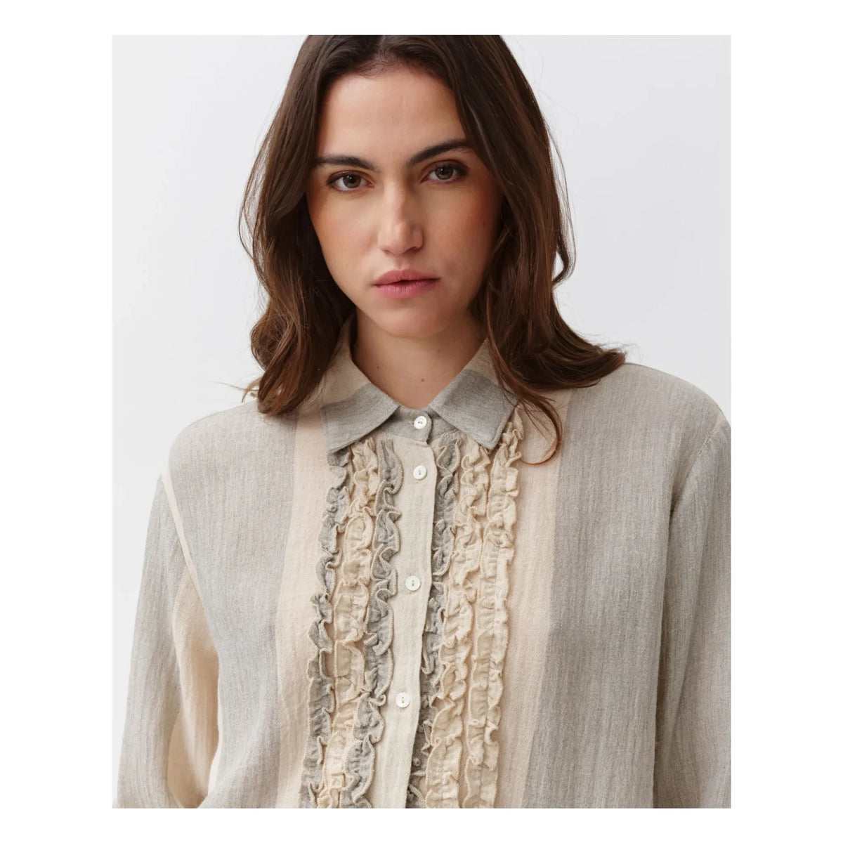 Diega - Castilana blouse | Ecru