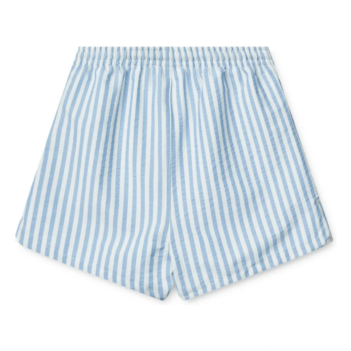 Liewood - Aiden Seersucker Recycled Fiber Swimsuit Shorts | Light Blue