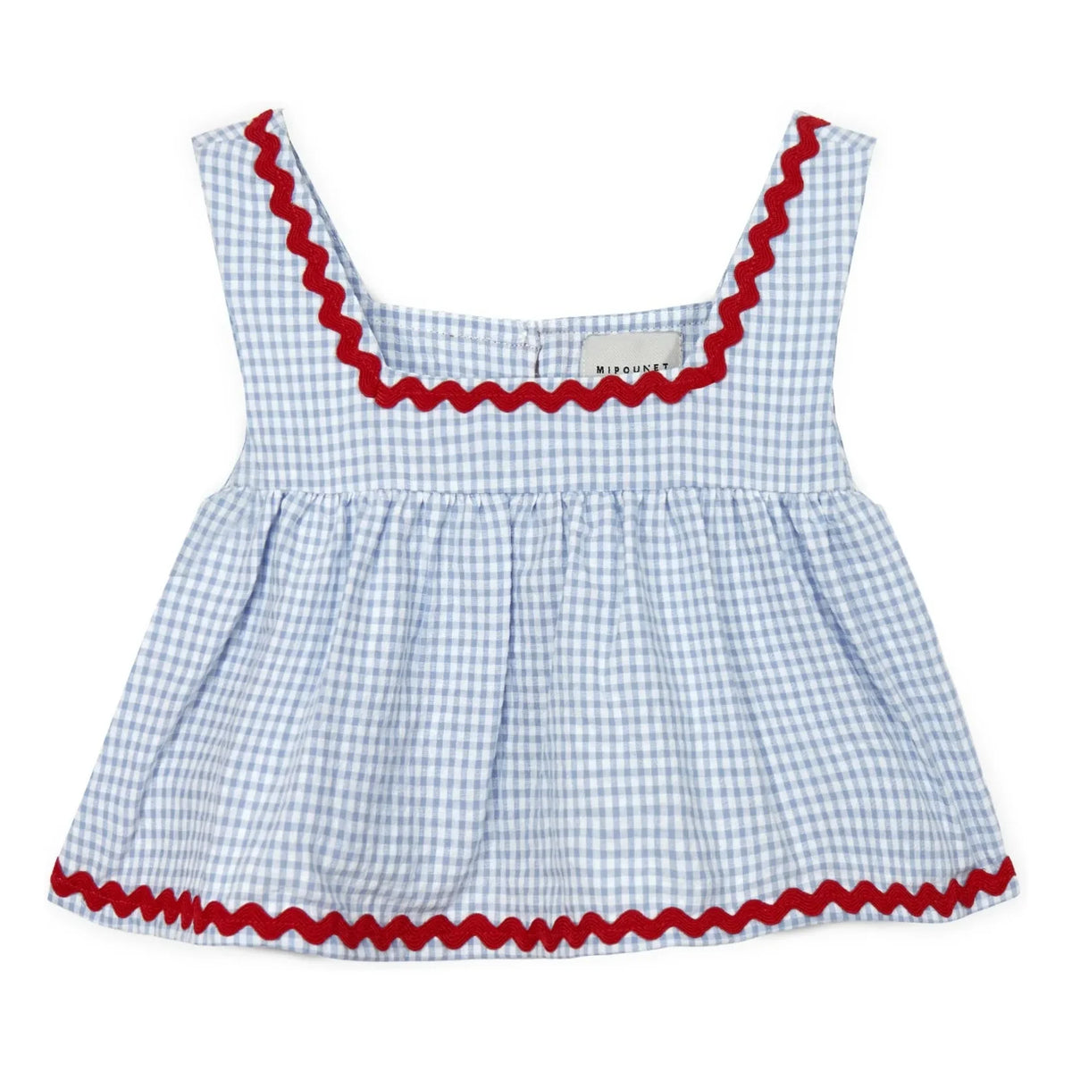 Mipounet - Top Sylvie Vichy | Light Blue
