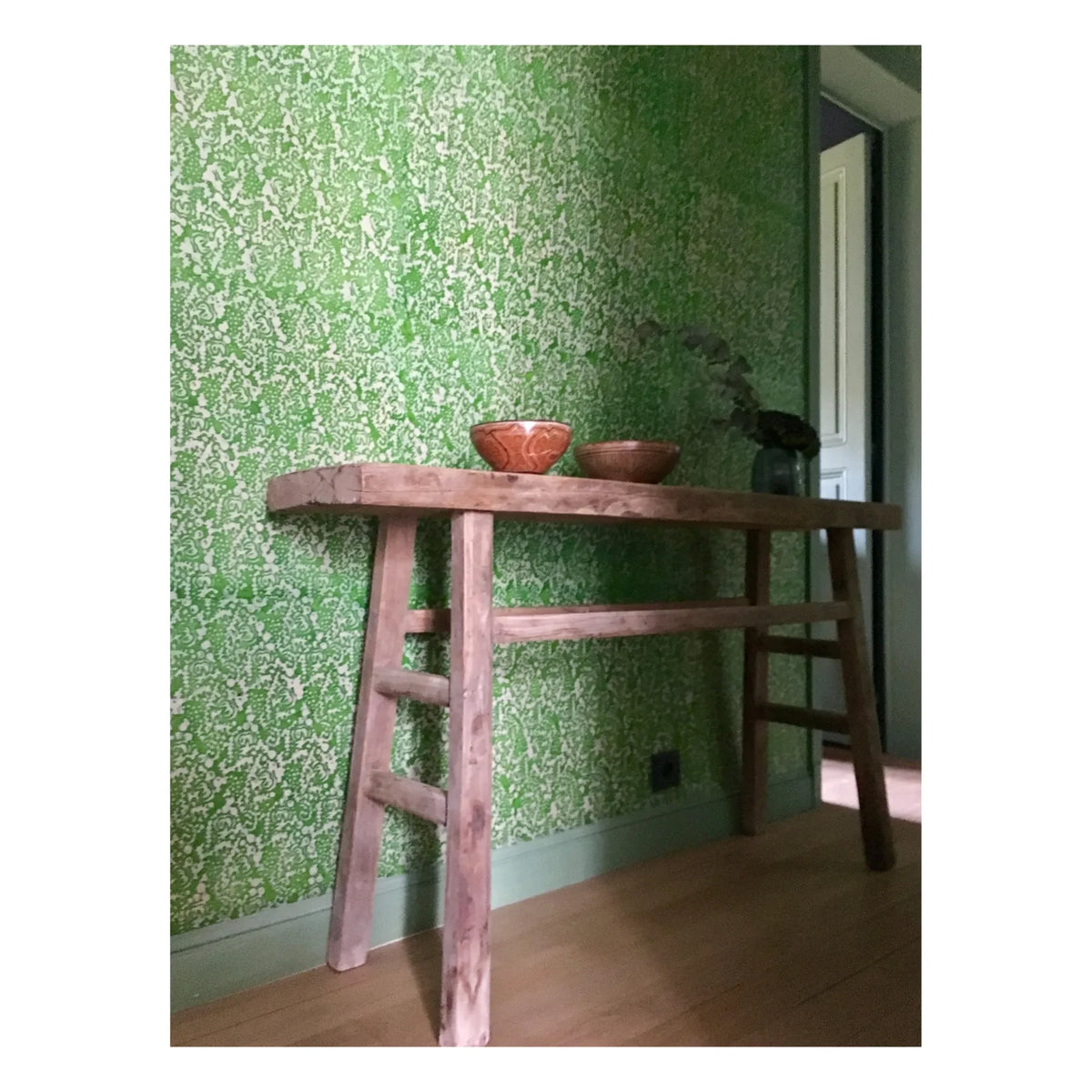 Le Monde Sauvage - Mint Liberty Wallpaper - 12 Leaf Set | Mint Green