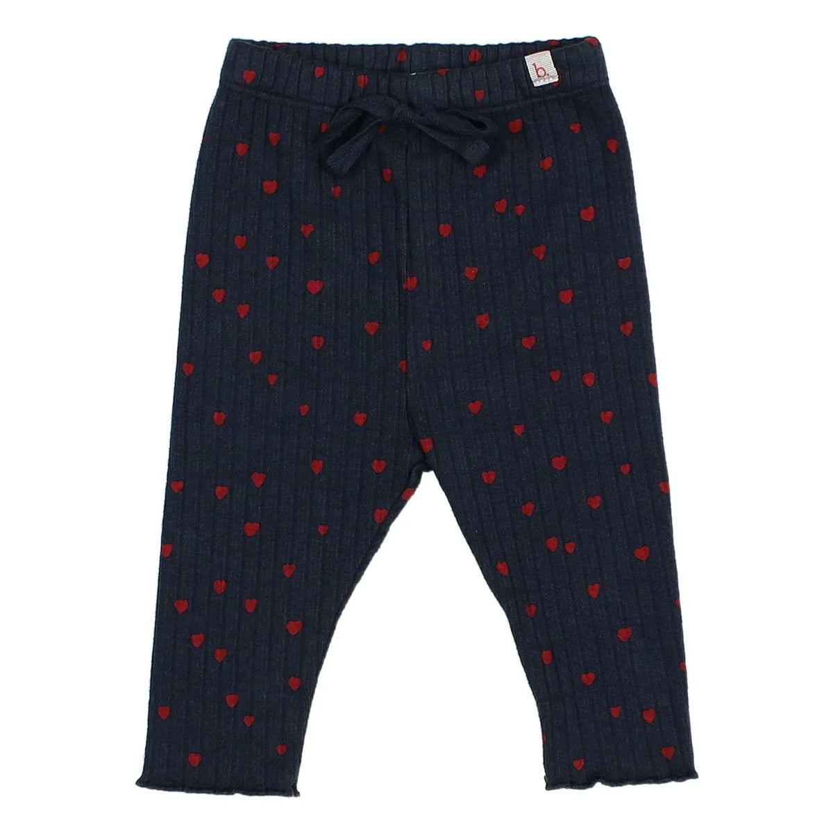 Búho - Mini Hearts Leggings | Navy