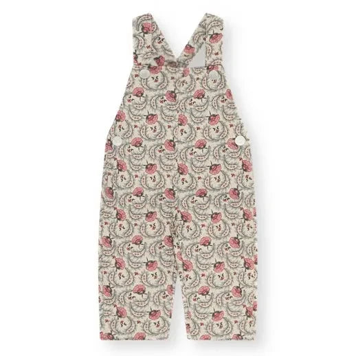 the new society - Nesta Floral Print Overall | Beige